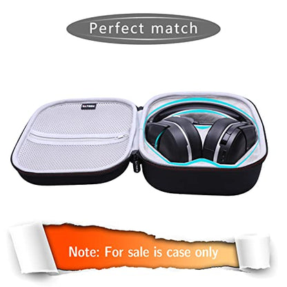Case for Turtle Beach Stealth 500/600/700 Wireless Gaming Headset Gray | Hard Carrying Travel Case for Turtle Beach Stealth 500 XB/600 Gen 3/700 Gen 3/600 Gen 2/700 Gen 2 Wireless Gaming Headset - color: Black+Gray
