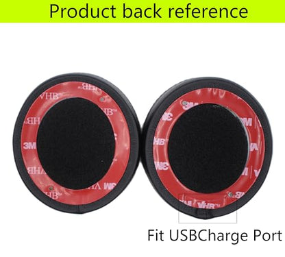 Replacement Ear Pads Compatible with Beats Solo3.0 Wireless Black - color: Ice/Black