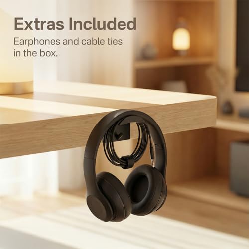 Height/Tilt/Swivel Adjustable Desktop Projector Stand Table for Aurzen Nebula XGIMI VANKYO Jinhoo AuKing Epson and Most Projectors - Desk Projector Stand Clamp on Desktop Wr Headphone Holder, Single - style: 1- Pack