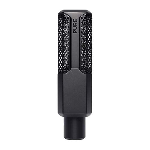 Lewitt LCT-440-Pure Single-Pattern, Condenser Microphone Bundle with Auray MS-5230F Tripod Mic Stand and XLR-XLR Cable