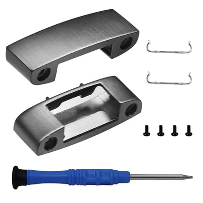 Studio Pro Hinge Replacement and Repair Kit Compatible with Beats Studio Pro (A2924) / Studio3 (A1914) Wireless Headphones – Durable Metal Folding Hinge Clip Cover Pin Set(Silver Gray) - color: Silver Gray