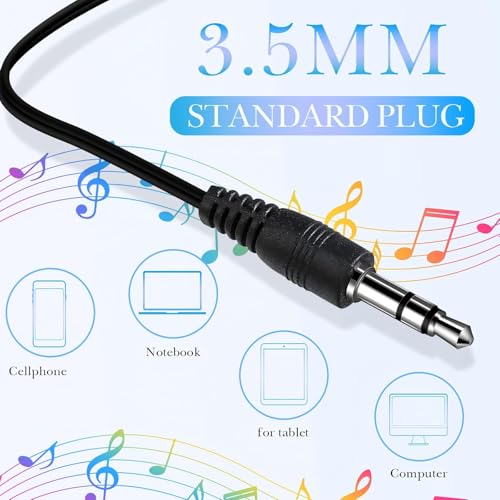 Kanayu 100 Pack Wired Earbuds Bulk for Classroom, 3.5MM No Mic,Blue | Student Headphones for School Library Laptop, Individually Bagged Earphones with Jack for Training and Group Learning - color: Blue