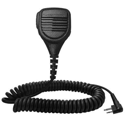 PMMN4013a PMMN4013 Speaker Microphone for Motorola R2 CP200 CP200D | Shoulder Mic with 3.5 mm Jack for CP100D CP185 BPR40D BPR40 PR400 CLS1110 CLS1410 CLS1110 RDU4100 RMU2040