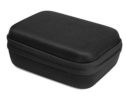 case Compatible with Shokz openrun, openrun pro, openrun Mini, openmove, opencomm, Aftershokz Aeropex, OpenMove, Trekz, Trekz Mini, Trekz Air, Bluez 2, 2S; KSCAT, Sades, DIGICare, allmity - color: Black with black zip