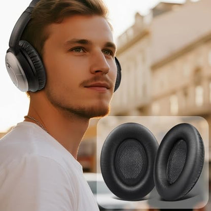 SoloWIT Earpads for Bose Headphones - Full Black - color: Full Black