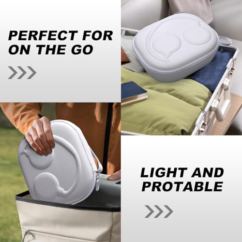 Hard Case for JBL Headphones, White | Compatible with JBL Junior 320/ 320BT/Junior 470NC/JR 460NC/ Tune 520BT 510BT 720BT 770NC 670NC/ Live 670NC 770NC Headphone - color: White