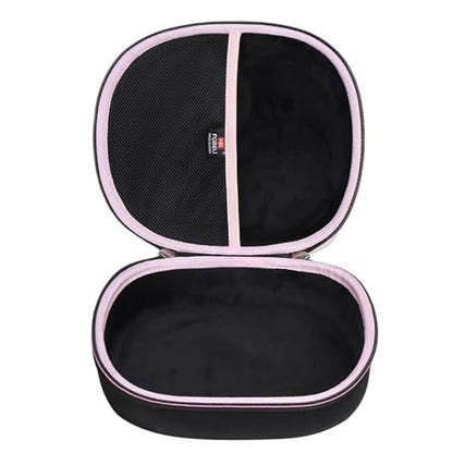 FBLFOBELI Hard Headphone Storage Case for Silensys E7 / PurelySound E7 / MOVSSOU E7 / COWIN E7 / Tapela E7 / Audonia E7 Active Noise Cancelling Bluetooth Headphones (Case Only) (Pink) - color: Pink