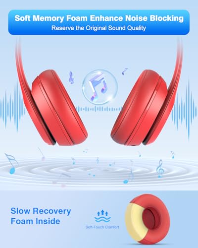 Link Dream Earpads for Beats Solo 3 & Solo 2 On-Ear Headphones - Red - color: Red