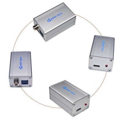 DSD TECH SH-AU01A USB to TOSLINK Coaxial Optical Audio Adapter