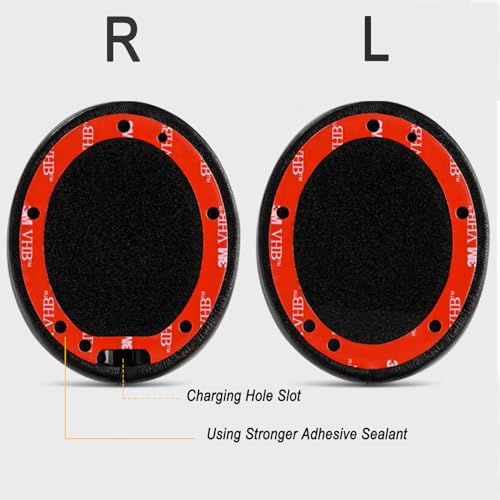 Replacement Ear Pads for Beats Studio 2 & Studio 3 Wired & Wireless Headphones Cushions withSoft Protein Leather, Noise Isolation Memory Foam(Titanium Grey)