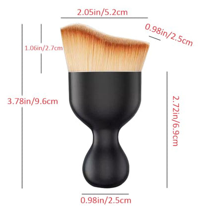 Soft Cleaning Brush for Musical Instruments - Versatile Tool for Guitar, Violin, Piano and More