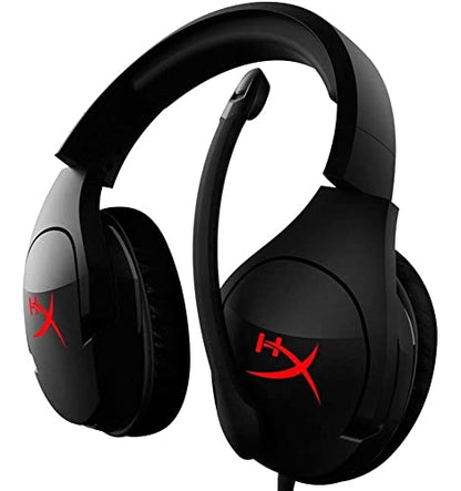 HyperX Cloud Stinger – Gaming Headset, Lightweight, Comfortable Memory Foam, Wired, Swivel to Mute Noise-Cancellation Mic, Works on PC, PS4, PS5, Xbox One/Series X|S, Nintendo Switch and Mobile ,Black
