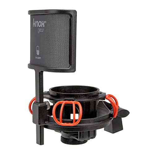Knox Gear Shock Mount and Pop Filter for Audio-Technica AT2020