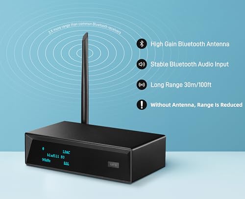 B3 Professional XLR Bluetooth 5.1 Audio Receiver, LDAC & aptX HD