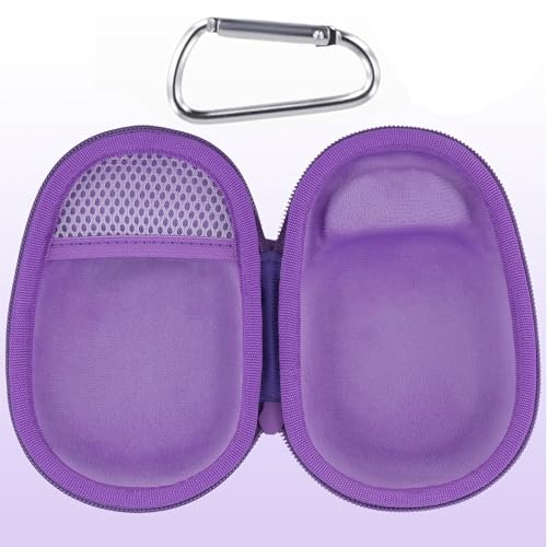 Aenllosi Hard Case for JBL Clip 5 Speaker, Purple | EVA case construction, Water-resistant design, Dust-resistant design, Protective case only - color: Purple