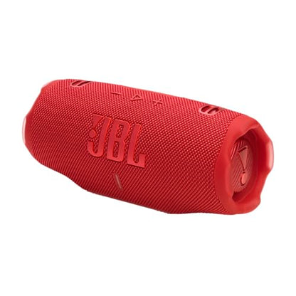 JBL Charge 6 Portable Bluetooth Speaker, Waterproof, Drop-Proof - Red | Long Battery Life Up To 28 Hours, Quick Charging, Built-In Powerbank, Weatherproof For Outdoor, Poolside, And Shower Use - color: Red