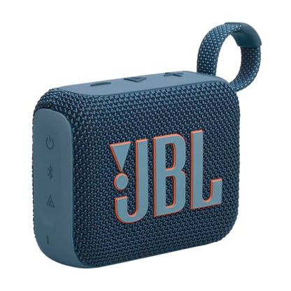 JBL Go 4 - Ultra-Portable Bluetooth Speaker - Blue | Ultra-portable JBL Pro Sound with punchier bass, Up to 7 hours of playtime plus 2 hours with Playtime Boost - color: Blue
