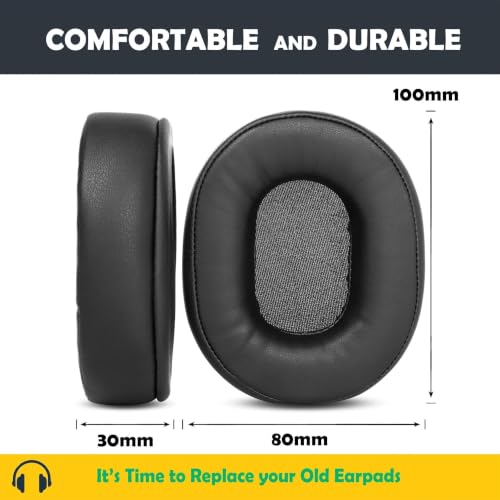 Clark H10-40 Earpads Cushion Replacement for David Clark H10-40 H10-13.4 H10-20 H10-30 H10-13S H10-76 H10-60 DC Headsets Ear Covers with Protein Leather