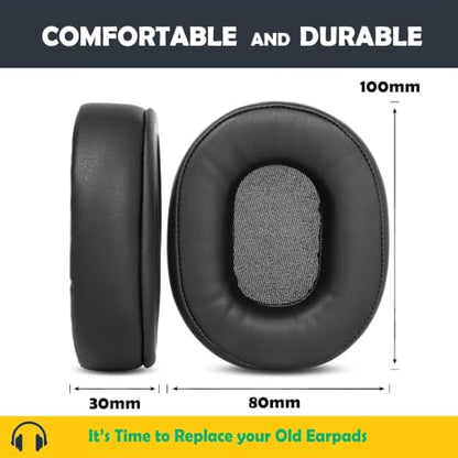 Clark H10-40 Earpads Cushion Replacement for David Clark H10-40 H10-13.4 H10-20 H10-30 H10-13S H10-76 H10-60 DC Headsets Ear Covers with Protein Leather