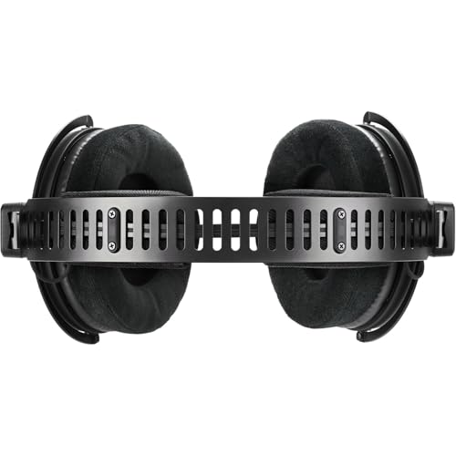 Audio-Technica ATH-R50x Open-Back Reference Headphones with Full-Sized Hard Headphone Case & Cloth (3 Items)