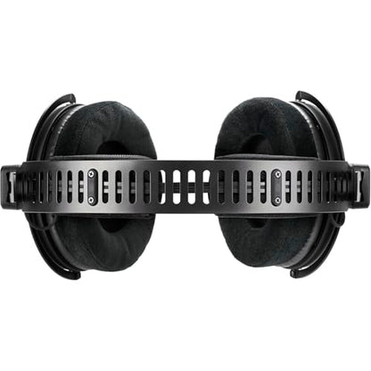 Audio-Technica ATH-R50x Open-Back Reference Headphones with Full-Sized Hard Headphone Case & Cloth (3 Items)