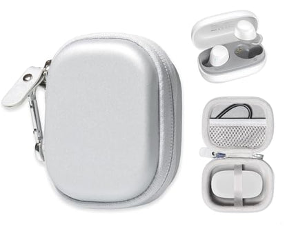 case for TOZO A1 Mini Wireless Earbuds Bluetooth 5.3 in Ear Light-Weight Headphones Built-in Microphone (White) - color: White