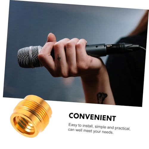 8Pcs Microphone Adapter Set Female to Male Thread Adapters for Secure and Stable Mic Mounting Vibration Dampening Design Quick and Simple Installation