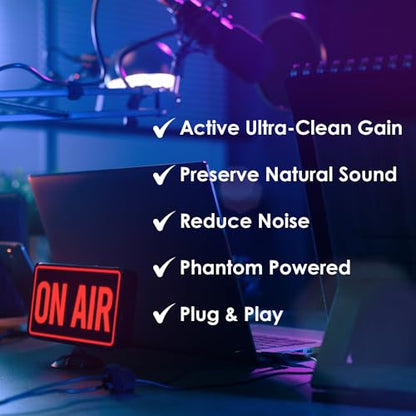 Cloud Microphones - Cloudlifter CL-4 Mic Activator - Ultra-Clean Microphone Preamp Gain - USA Made | Ultra-Clean Microphone Preamp Gain, USA Made - size: CL-4