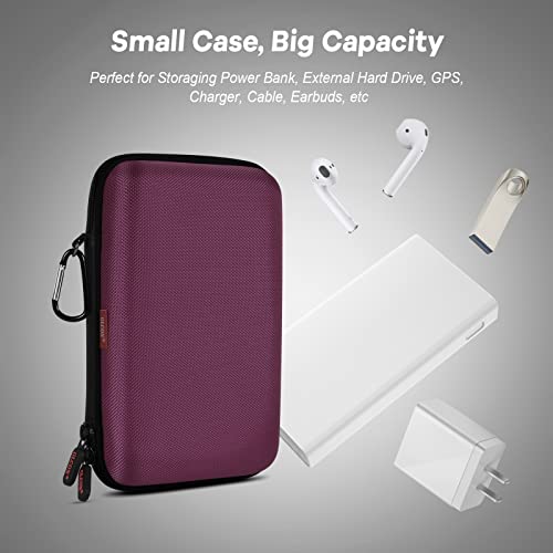 Deep Purple Carrying Case. GLCON Hard Storage Case - color: Deep Purple