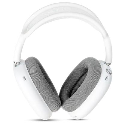WC ShellZ Max - Protective Shell Covers for AirPods Max 1 & 2 | Made by Wicked Cushions | Made with Premium Silicone | White - color: White