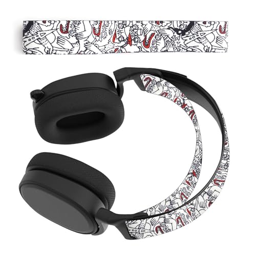 Arctis 7 Fabric Headband Replacement Headband Top Pad Cushion Cover Compatible with SteelSeries Arctis 7 / Arctis 9X / Arctis Pro Lossless Wireless Gaming Headphones Replacement Band Repair Part - color: Color-C