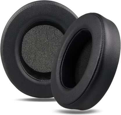 Ear Pads Cushions for Razer Kraken Pro V2 & Razer Kraken 7.1 V2 Headphones | Replacement Ear Cups Earmuffs Made of Premium Protein Leather & Memory Foam, Easy Installation - Black