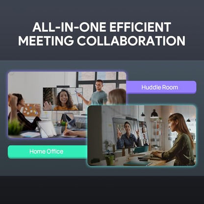 Yealink MeetingBar A10 Conference Room Camera and Microphone Android System | Teams Certified,4K Webcam,120 Angle,AI Auto Framing,Speaker Tracking,Noise Cancellation,8-Mic Array,Zoom Rooms,TV Video Bar - style: NO.2 A10-010 (with system)