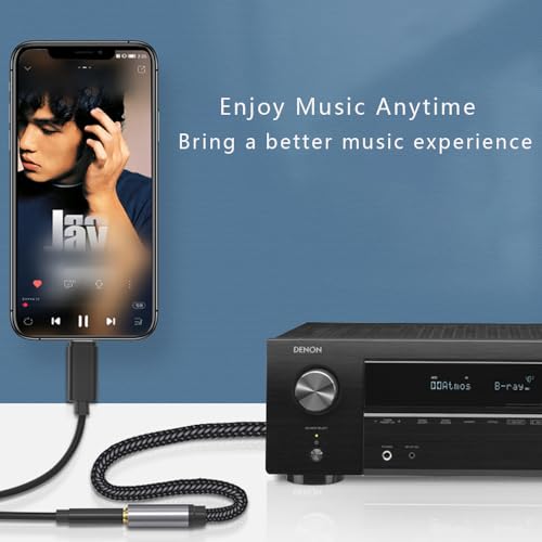 2 PCS, 6.35mm (1/4 inch) Male to 3.5mm (1/8 inch) Female Stereo Audio Jack Adapter TRS 1/4 to 3.5mm,Quarter inch to Headphone for Aux Cable, Guitar,Piano, Amplifier, Headphone, Mic, Mixing Console - size: 6.35mm Male to 3.5mm Female