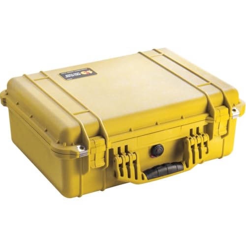 Pelican 1520 Case With Foam (Yellow) - color: Yellow, style: With Foam