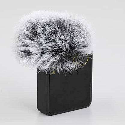 Furry Microphone Windscreen Muff for Recording, Noise Reduction, Soft, Portable, Hygienic Design with Fleece Material, Suitable for Indoor and Outdoor Applications