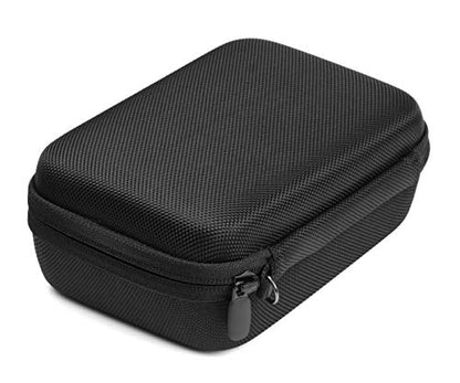 case Compatible with Shokz openrun, openrun pro, openrun Mini, openmove, opencomm, Aftershokz Aeropex, OpenMove, Trekz, Trekz Mini, Trekz Air, Bluez 2, 2S; KSCAT, Sades, DIGICare, allmity - color: Black with black zip