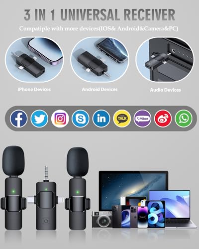 PQRQP Mini Mic for iPhone/Android/iPad-GT9-A1