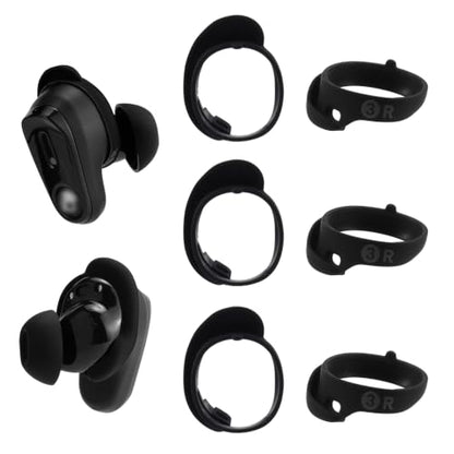 Replacement Ear Wings for Skullcandy Method 360 ANC Earbuds, Large - size: Large