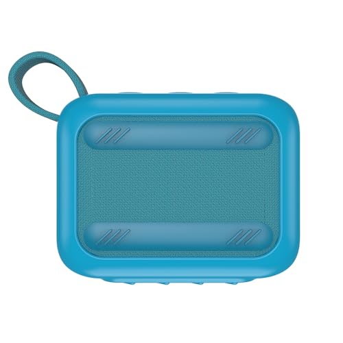 Soft Silicone Cover Case for JBL Go 4 | Carrying Skin Sleeve Bag Accessories for JBL Go 4 Portable Speaker with Bluetooth,Blue