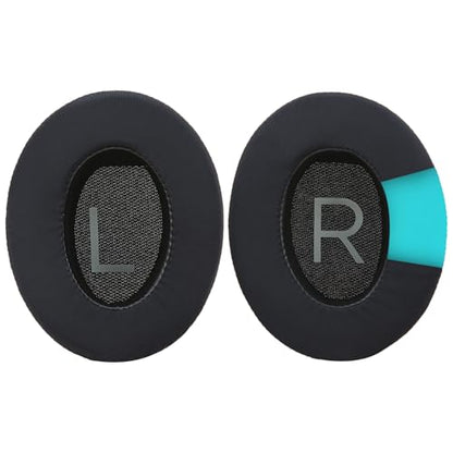 Ear Cushions for Bose QuietComfort 45 QC45 QC35 ii QC35 Ear Pads Headphones Gel Earpads Replacement with Upgraded Memory Foam, Cooling Silicone Gel and Milk Silk Fabric - color: QC45 Black, style: Milk Silk Fabric+Silicone Gel