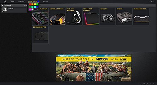 CORSAIR Void PRO RGB Wireless Gaming Headset - Dolby 7.1 Surround Sound Headphones for PC - Discord Certified - 50mm Drivers - Carbon