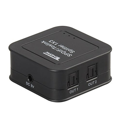 Tendak Digital Optical Splitter 1 in 3 Out for TV