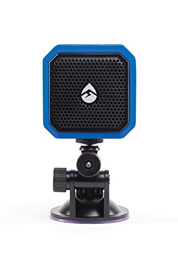 ECOXGEAR EcoPebble Lite GDI-EXPLT502 Rugged Waterproof Floating Portable Bluetooth Wireless 5-Watt Mini Smart Speaker (Blue)