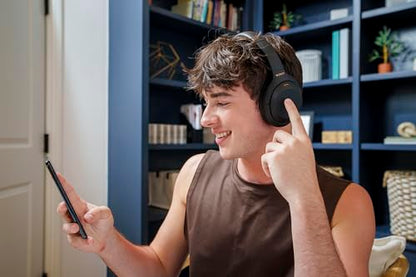 Sony WH-1000XM4 Wireless Premium Noise Canceling Overhead Headphones with Mic for Phone-Call and Alexa Voice Control, Black WH1000XM4 - color: Black