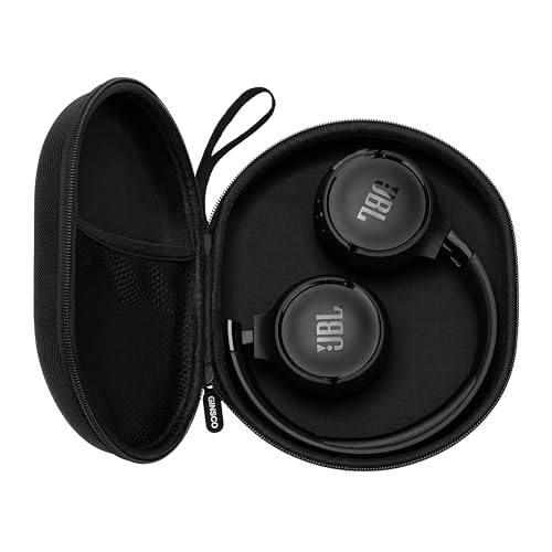 Ginsco Hard Shell Headphone Case Compatible with JBL Tune 720BT Wireless Over-Ear Headphones/Soundcore Anker Life Q20/Q20i Headphones, Bose QuietComfort Headphone, Portable Travel Carrying Case
