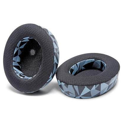 WC Freeze Stealth Pro - Cooling Gel Earpads for Turtle Beach Stealth Pro 1 | Made by Wicked Cushions | Boost Comfort, Durability, Thickness & Sound Isolation | Geo Grey - color: Geo Grey