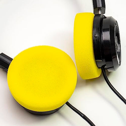 Ear Pad Foam Cushions Compatible with Sennheiser HD414 Grado SR60 SR60i SR80 SR80i SR80e SR125 SR225 SR325 SR SRI RS Series PS1000 GS1000 Headphone (Yellow)