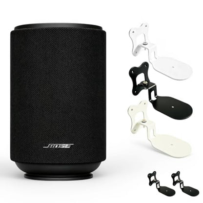 Wall Mount for Bose Lifestyle Ultra Speaker, Sturdy Bracket (Black - 2pcs) | Precision fit for Bose Lifestyle Ultra – sturdy metal – easy install – screws included – mount only, speaker not included - color: Black - 2pcs