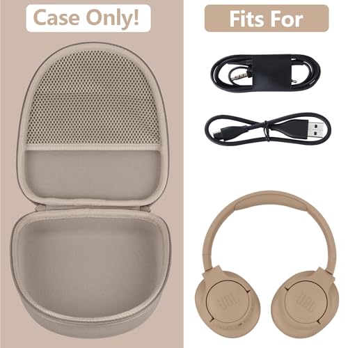 RIYADAone Case for JBL Tune 710BT 720BT 510BT 660NC 700BT 570BT Headphones - color: Sandstone Case